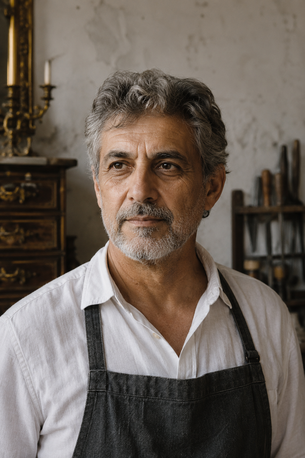 Joaquín Mendizábal, maestro restaurador